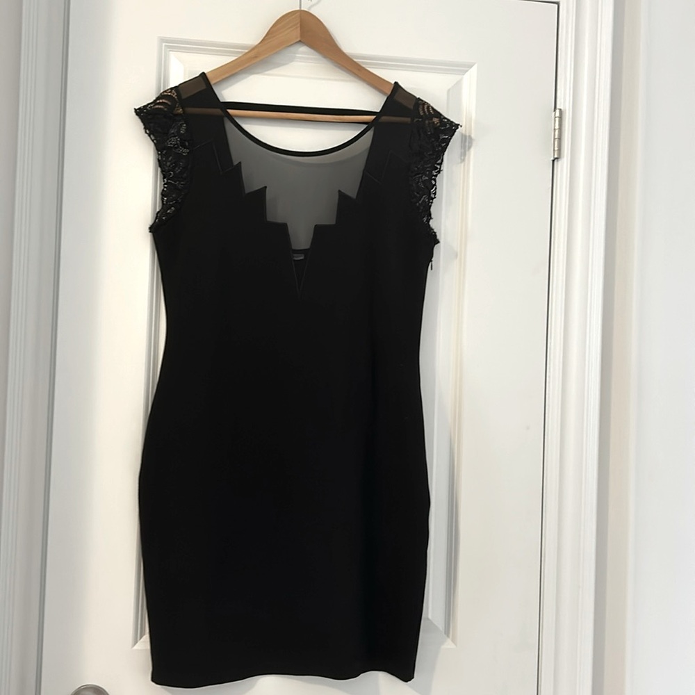 New Elastic and versatile short Yamamay black dress will enhance you shape, Sz L